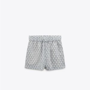Zara eyelet short